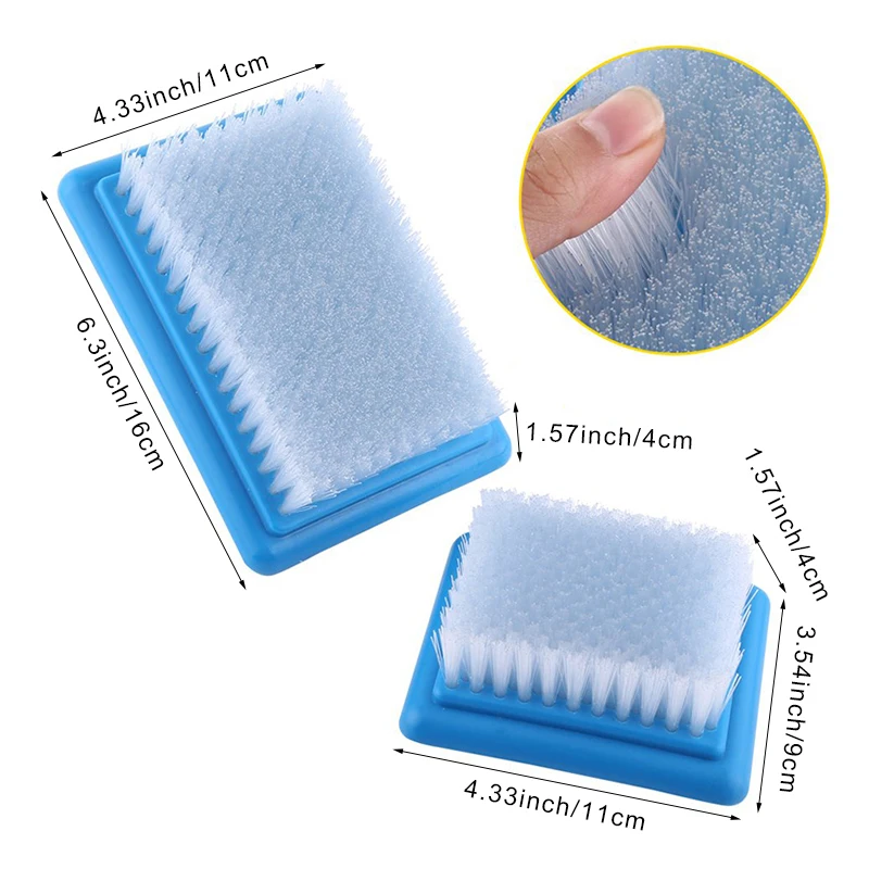 MIUSIE 1Pcs 2 Size Felting Needle Mat Wool Felt Background Brush Embroidery Sewing Crafts Felting Needle Felted Wool Rug Brush - Image 4