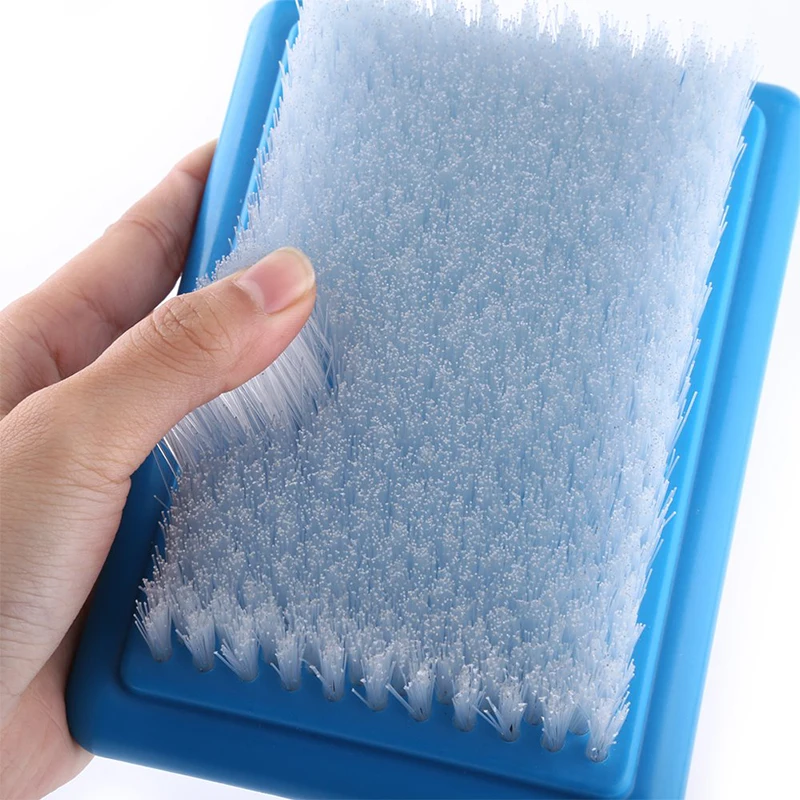 MIUSIE 1Pcs 2 Size Felting Needle Mat Wool Felt Background Brush Embroidery Sewing Crafts Felting Needle Felted Wool Rug Brush - Image 2