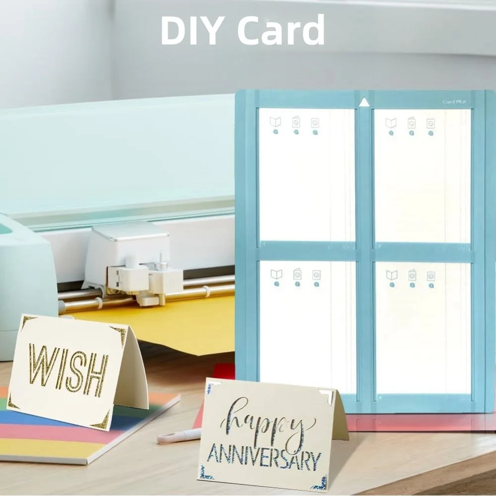 1pc/2pcs Card Mat For Cricut Maker 3 & Explore3 Series Crafting Machines, Reusable Craft Cutting Mat - Image 2