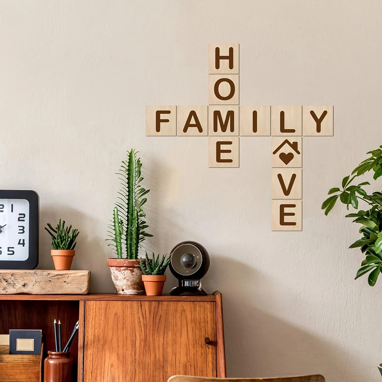 60Pcs 4x4in Unfinished Wood Square Blank Wood Sheet for Crafts,For Wood Burning Painting Staining Wood Engraving Laser Craft - Image 2